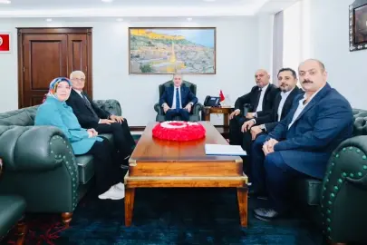 Mardin Engelliler Derneği’nden Vali Akkoyun’a ziyaret