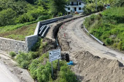 Ordu Büyükşehir’den Perşembe’ye yeni isale hattı