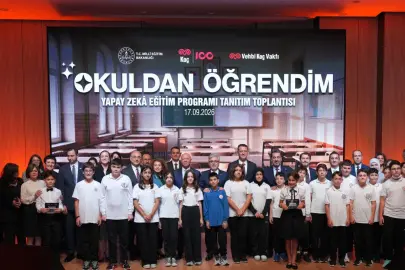 Ortaokul öğrencileri için 'yapay zekâ eğitim programı' tanıtıldı