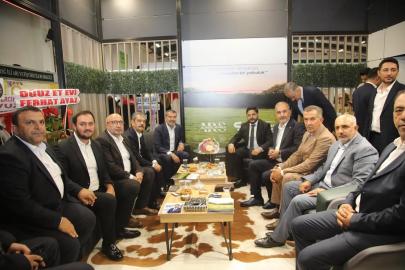 Şenol Arslan, fuarı yoğun ziyaret ve görüşme trafiğiyle tamamladı