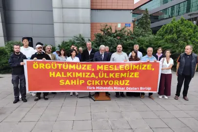 TMMOB Bursa'dan 19 Eylül açıklaması: Mesleklerimiz kamusal hizmettir