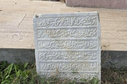 Tekirdağ'da Osmanlı dönemine ait 213 yıllık kitabe bulundu